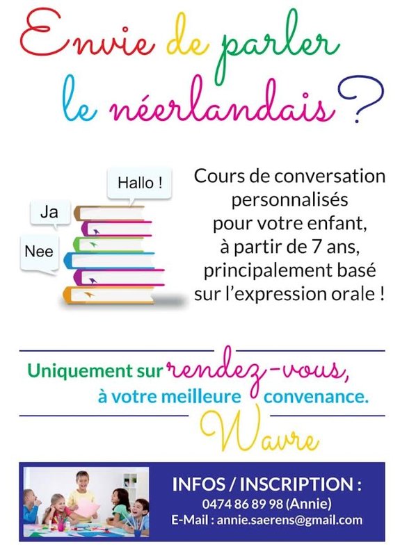 Stages,cours Nerlandais anglais