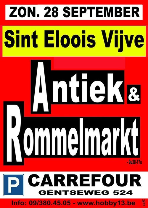  Antiquits march puces  Sint Eloois Vijve