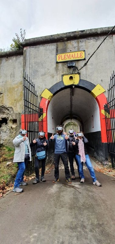 Loisirs Visite guide Fort Flmalle (avec ralit virtuelle)