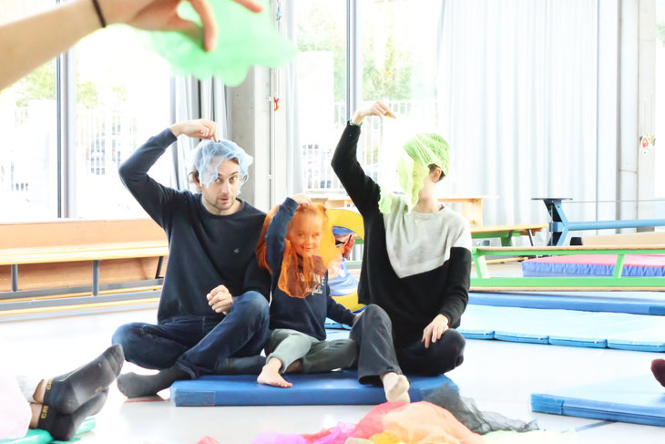 Stages,cours Atelier cirque parents/bambins - cirque famille