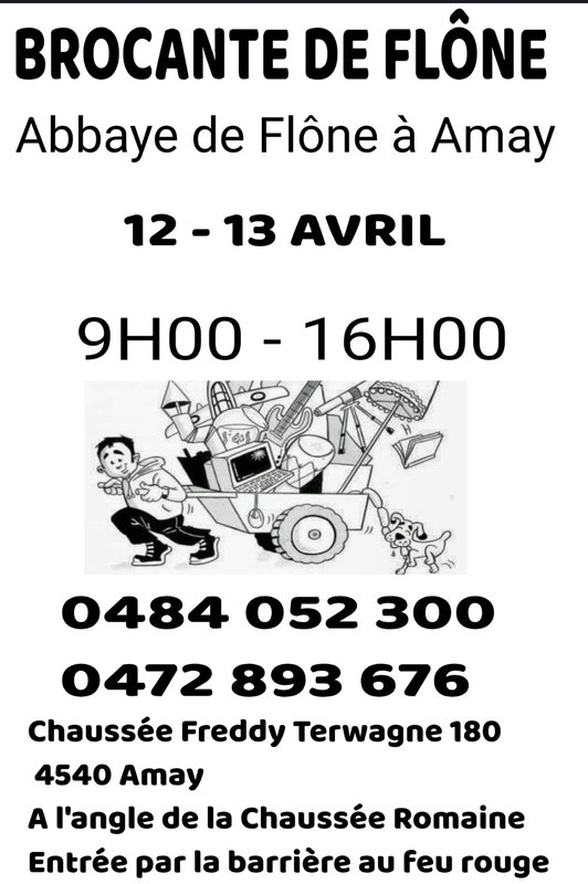  Brocante Hall omni abbaye Flne