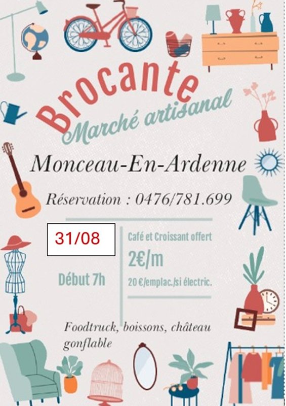  Brocante Marché artisanal