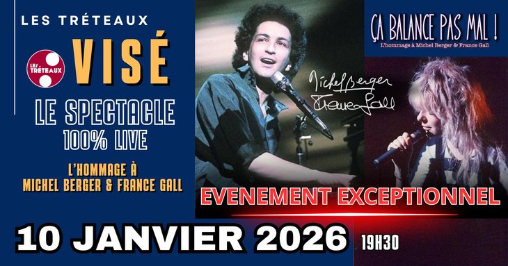 Spectacles Le spectacle Hommage Michel Berger & France Gall
