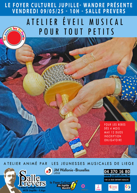 Stages,cours Atelier veil musical pour tout petits