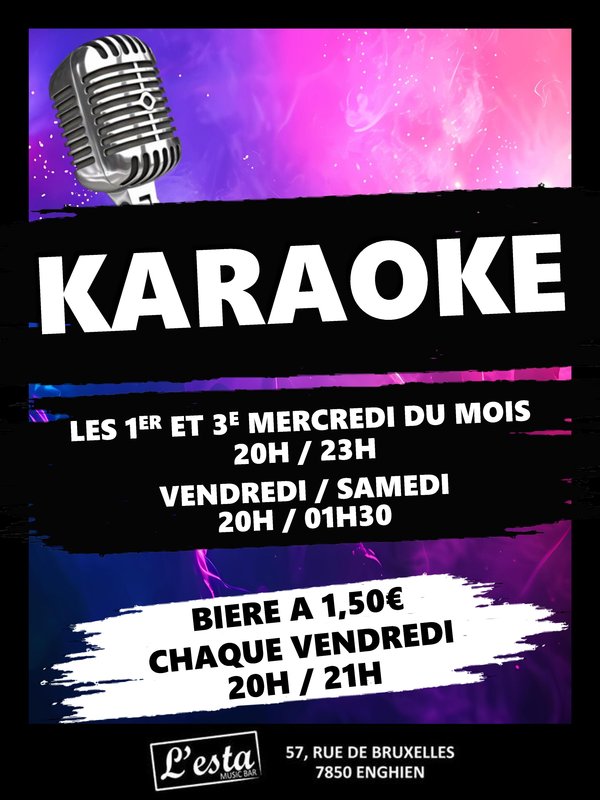 Soirées Karaoké & soirées thème