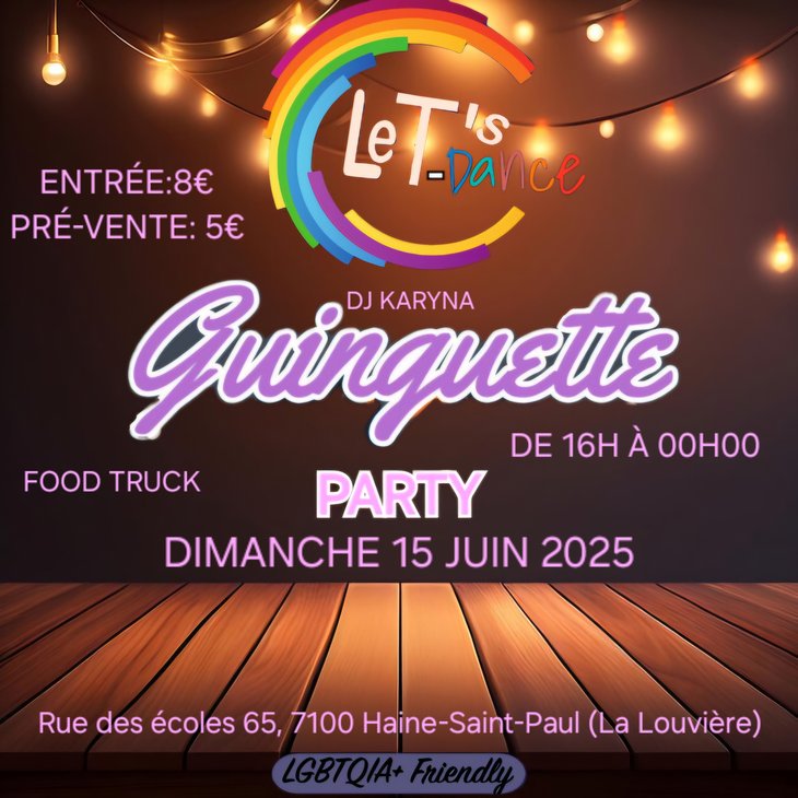 Soirées Let s dance (tea dance) lgbtqia+friendly