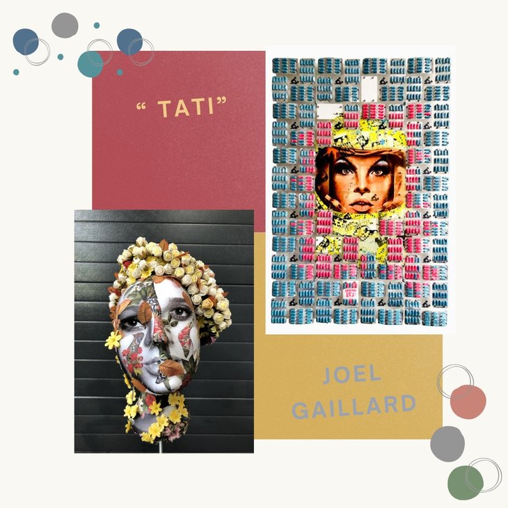 Expositions Co exposition artistique :  Cathy Guillaume  dite Tati et Joel Gaillard