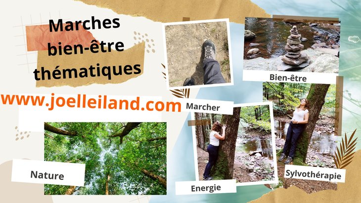 Stages,cours Marches bien-être thématiques