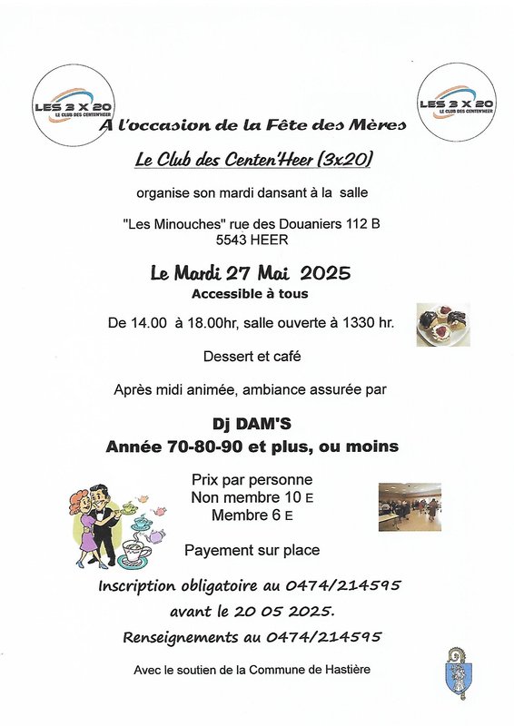 Soires Aprs midi dansante