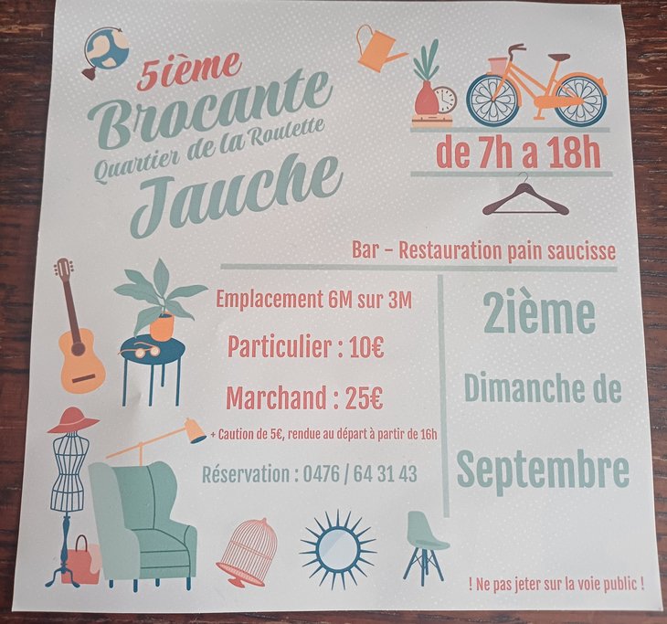  Brocante quartier la roulette