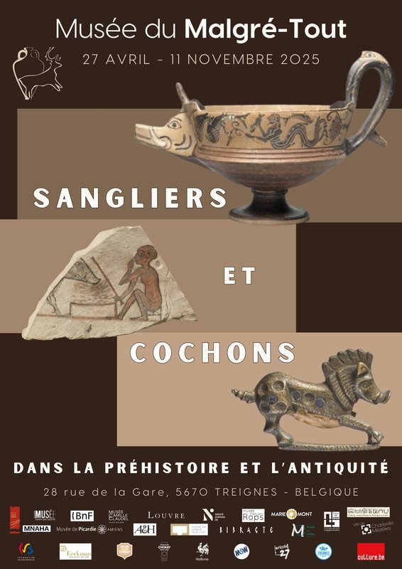 Expositions Sangliers cochons dans Préhistoire l Antiquité