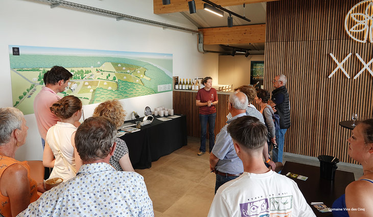 Loisirs Visite guidée d un vignoble de cuverie