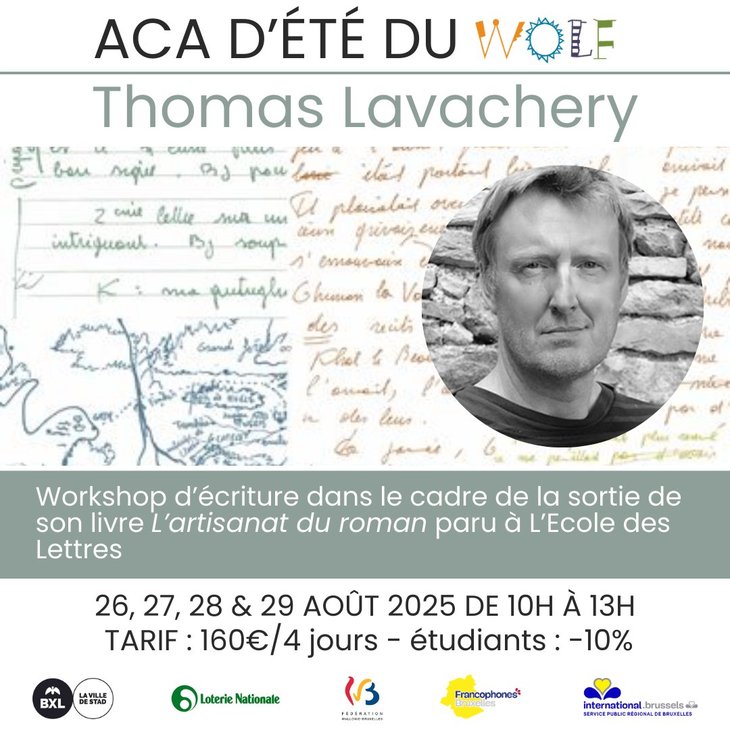 Stages,cours Aca d été - Thomas Lavachery