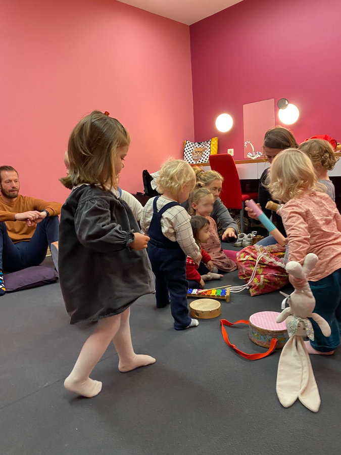 Stages,cours Ateliers 4 mains - Éveil musical