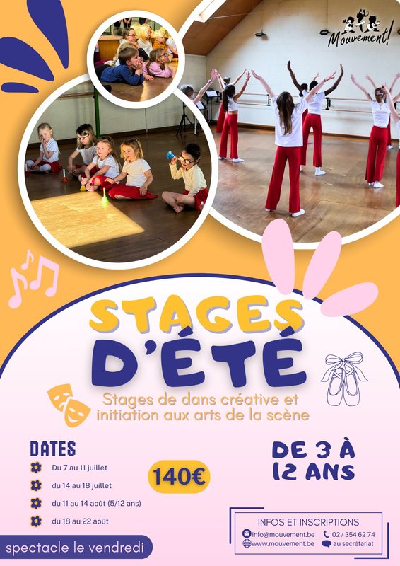 Stages,cours Stage danse d initiation arts scène