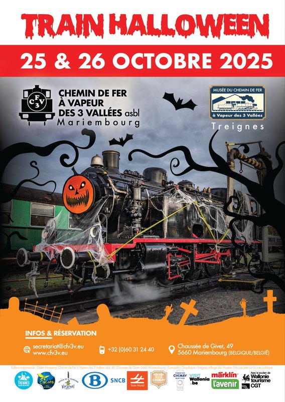 Excursions, séjours Train d Halloween