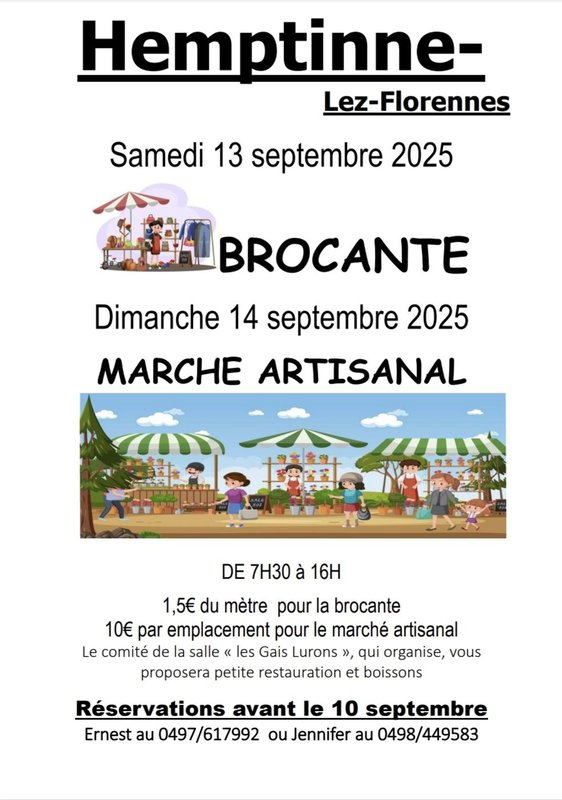 Loisirs Marché artisanal