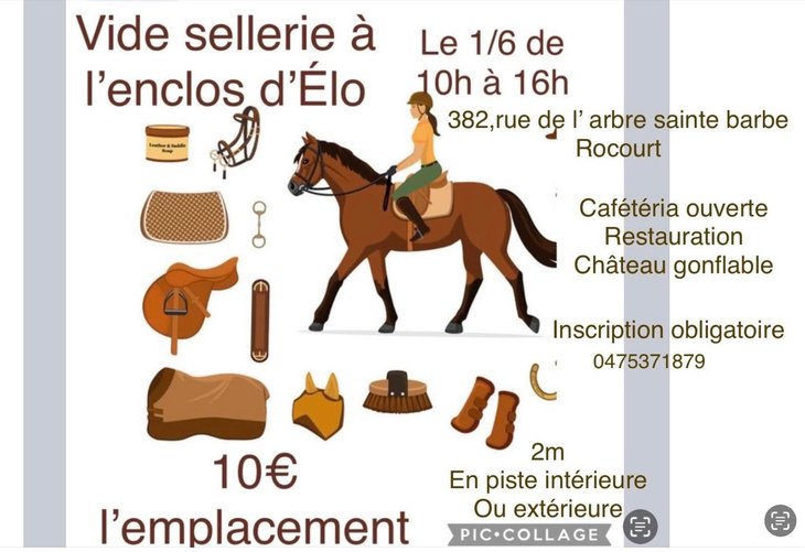 Loisirs Brocante équestre