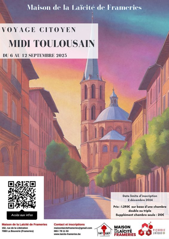 Excursions, séjours Voyage citoyen dans Midi Toulousain