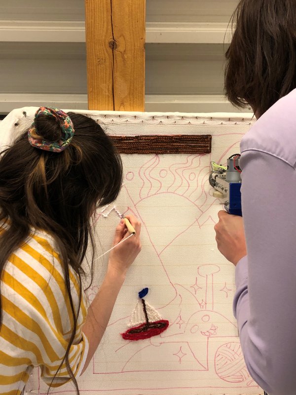 Stages,cours Tufting punch needle