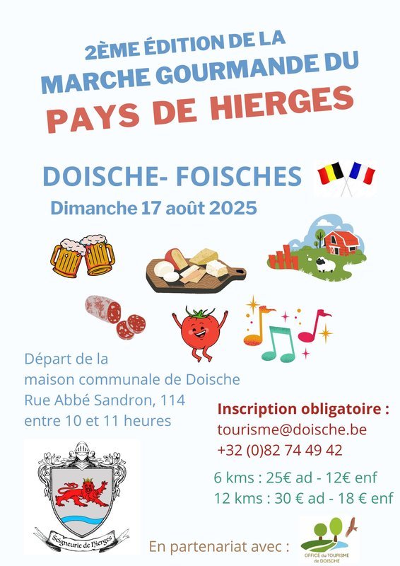 Loisirs Marche gourmande Pays Hierges