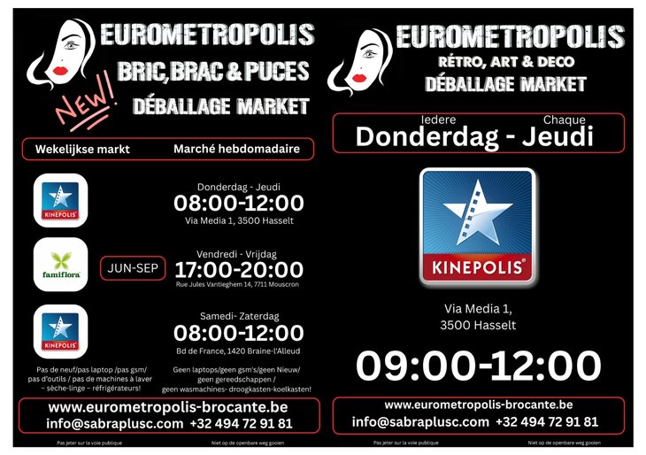  Eurometropolis Retro Déballage Chaque Jeudi