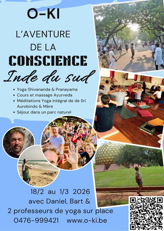 Stages,cours Voyage Yoga & Méditation Auroville