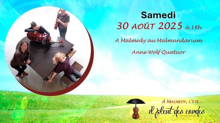 Concerts Anne Wolf Quatuor