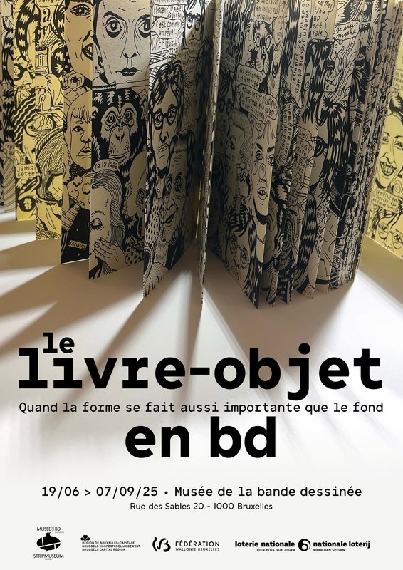 Expositions Le livre-objet Bd. Quand forme fait aussi importante le fond