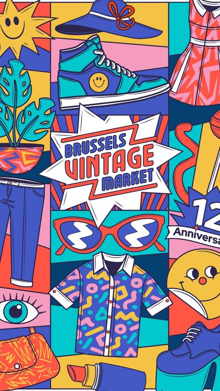 Loisirs Brussels Vintage Market ans déjà 