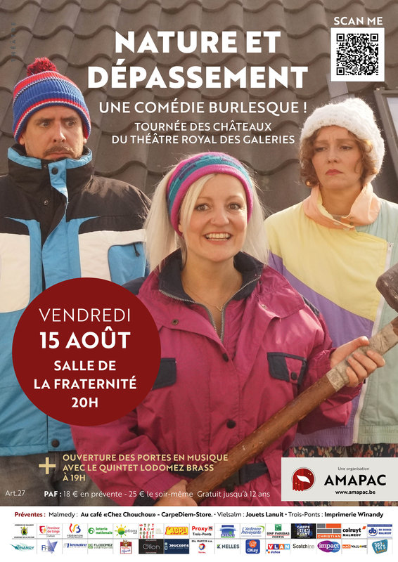 Spectacles Tournée Châteaux Théâtre Royal Galeries Bruxelles