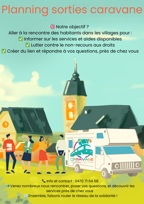 Spectacles La Caravane repart tournée : Lonzée - Parking l église