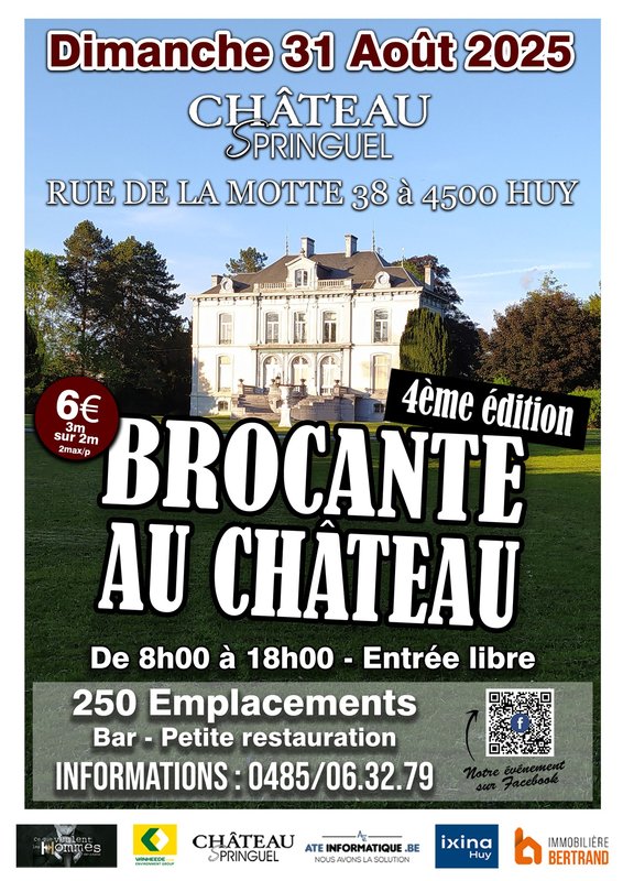  Brocante Château 4ème édition