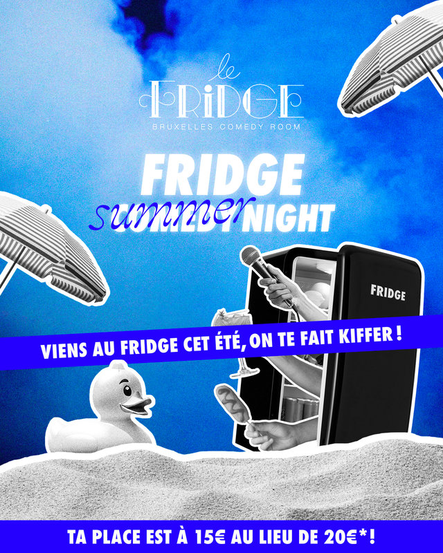 Spectacles Fridge Summer Night : rendez-vous stand-up bruxellois