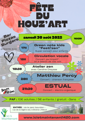 Stages,cours La fête Houz Art