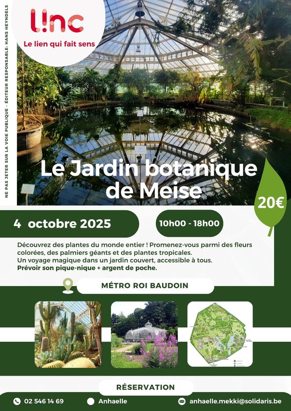 Loisirs Visite Jardin Botanique Meise