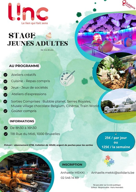 Stages,cours Stage jeunes / Adultes