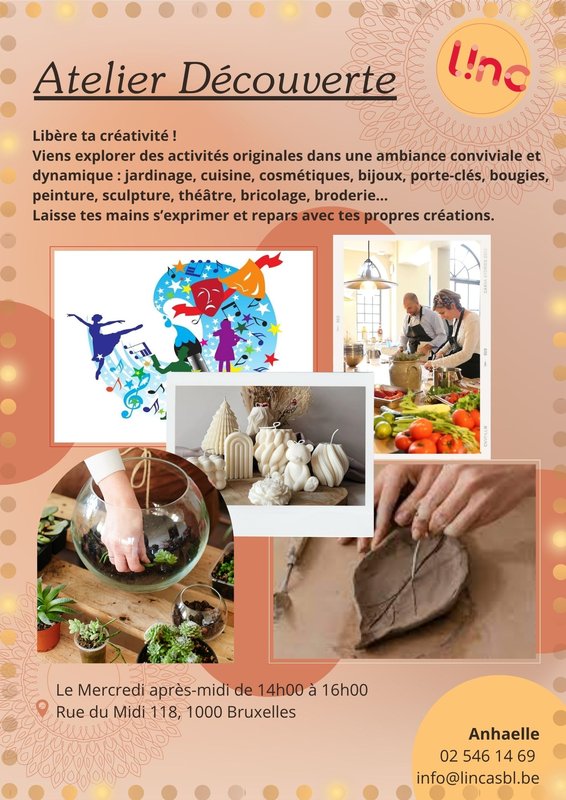 Stages,cours Atelier découverte