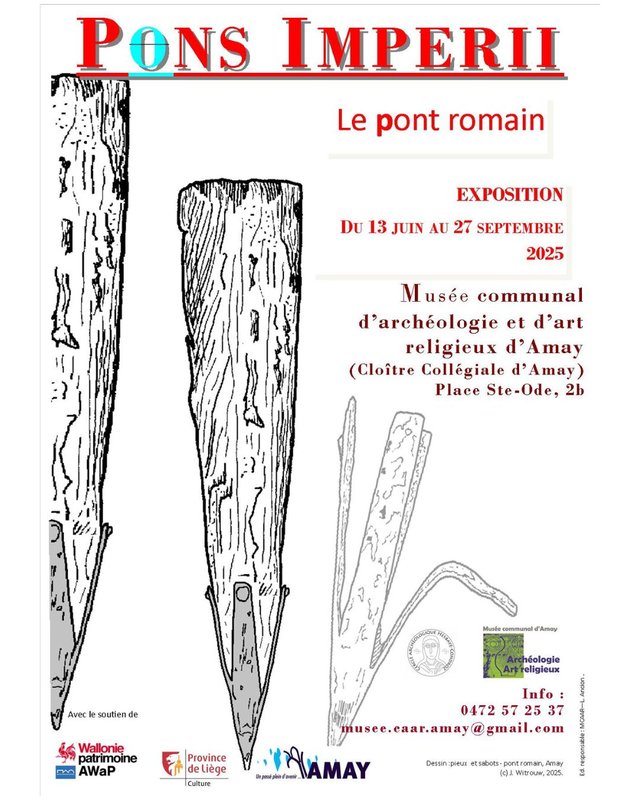 Expositions Exposition  Pons imperii. ponts romains d Amay 