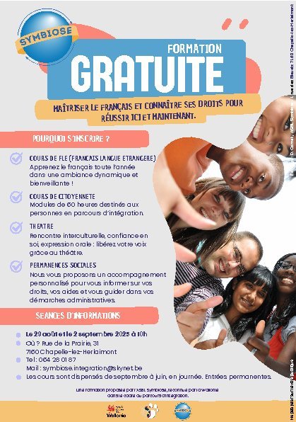 Stages,cours Cours français langue étrangère (FLE) formation citoyenne