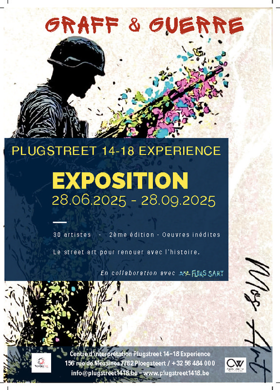 Expositions Graff & Guerre : street pour renouer avec l’histoire exposition