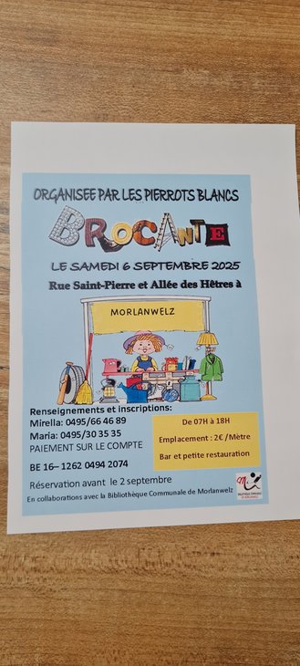  Brocante Pierrots Blancs