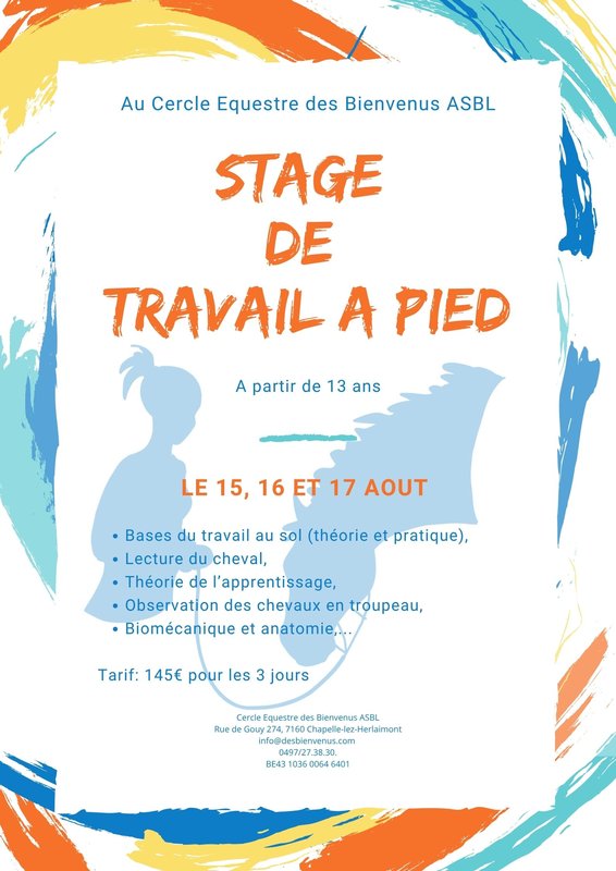Stages,cours Stage Travail Pied