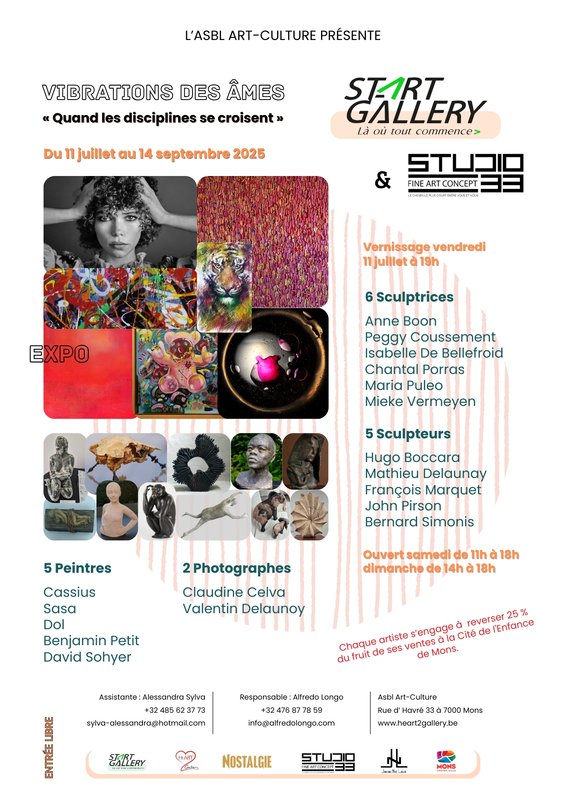 Expositions Exposition collective  Vibrations Âmes 