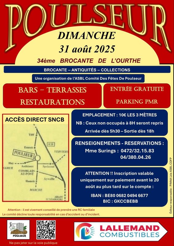 Poulseur - Brocante l’Ourthe
