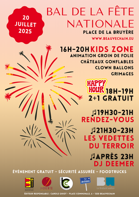 Soirées Bal la Fête Nationale