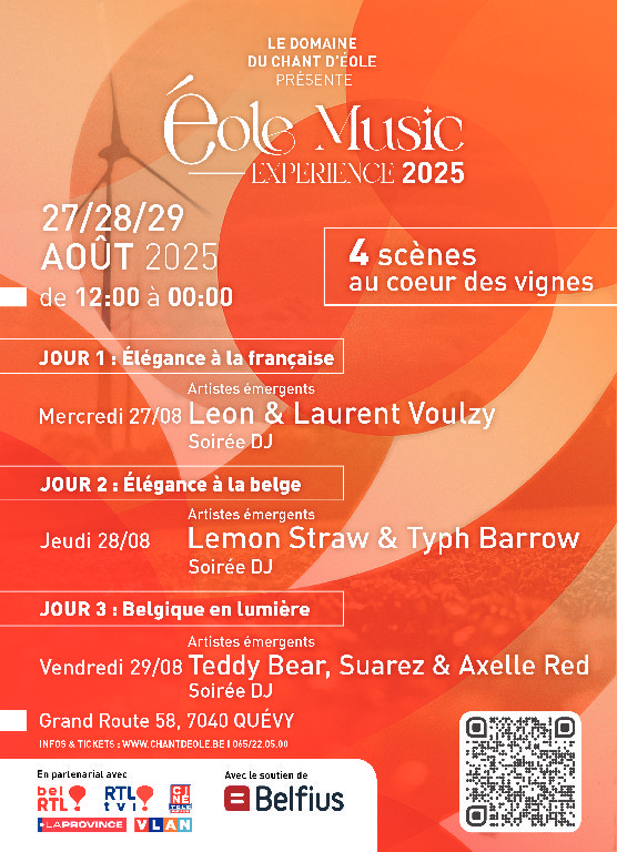 Concerts Eole Music Expérience