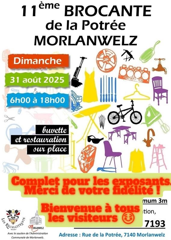  11 ème Brocante la potrée