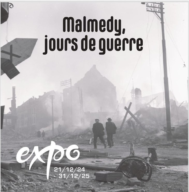Expositions Malmedy, jours guerre