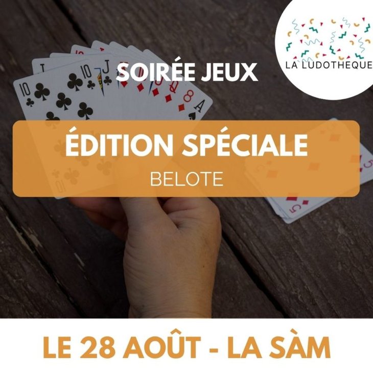 Loisirs Soirée jeux - Edition spéciale - Belote